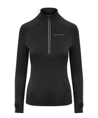 Safe & Seen Women's Cool Flex Half-Zip Performance Top