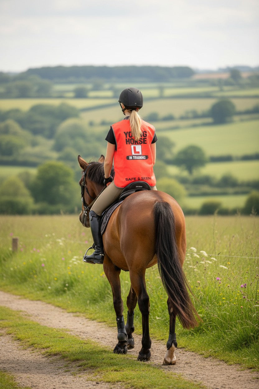 Young Horse In Training Hi-Vis Tabard