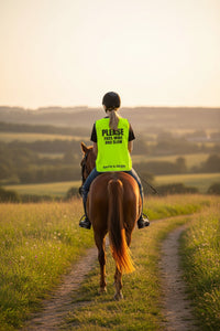 Please Pass Wide And Slow Hi-Vis Tabard